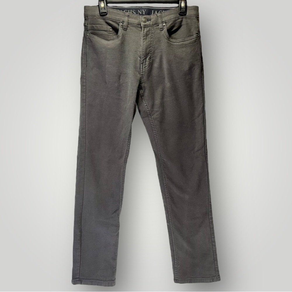 JACHS New York Gray Mens Size 30x32 Jeans Straight Denim Pants